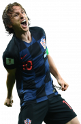 Luka Modric football render