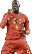 Romelu Lukaku football render