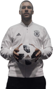 Lukas Podolski football render