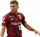 Lukas Podolski football render