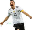 Lukas Podolski football render