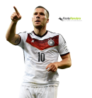 Lukas Podolski football render