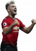 Luke Shaw football render