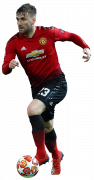 Luke Shaw football render