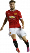 Luke Shaw football render