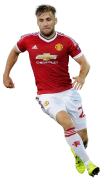 Luke Shaw football render