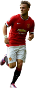 Luke Shaw football render