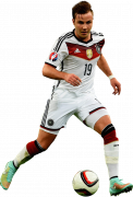 Mario Götze football render