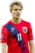Martin Ødegaard football render