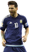 Lionel Messi football render