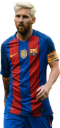 Lionel Messi football render