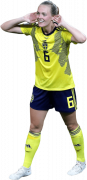 Magdalena Eriksson football render