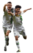 Mahmoud Dahoud & Granit Xhaka football render