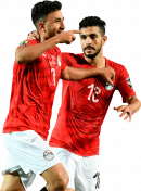 Mahmoud “Trézéguet” Hassan & Ayman Ashraf football render