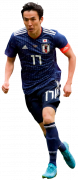 Makoto Hasebe football render