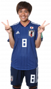 Mana Iwabuchi football render