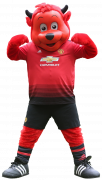 Manchester United Mascot football render