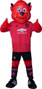 Manchester United Mascot “Fred the Red” football render