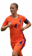 Mandy Van Den Berg football render