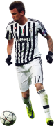 Mario Mandzukic football render