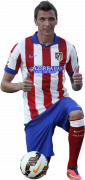 Mario Mandzukic football render