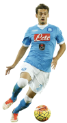 Manolo Gabbiadini football render