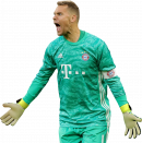 Manuel Neuer football render