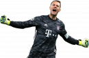 Manuel Neuer football render