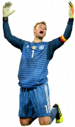 Manuel Neuer football render