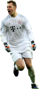 Manuel Neuer football render