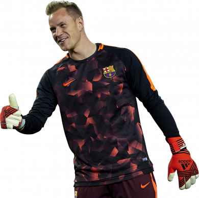 Marc-André ter Stegen Barcelona football render - FootyRenders