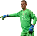 Marc-André Ter Stegen football render