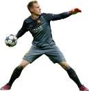 Marc-André Ter Stegen football render