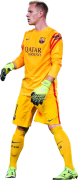 Marc-André Ter Stegen football render