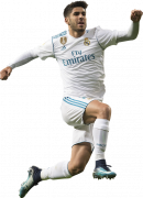 Marco Asensio football render