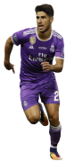 Marco Asensio football render