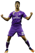 Marco Asensio football render