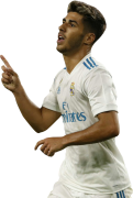 Marco Asensio football render