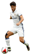 Marco Asensio football render