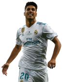 Marco Asensio football render