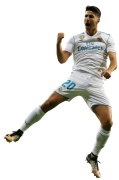 Marco Asensio football render