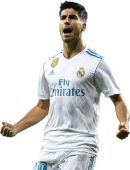 Marco Asensio football render