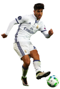 Marco Asensio football render