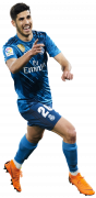 Marco Asensio football render