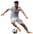 Marco Asensio football render