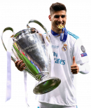 Marco Asensio football render