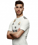 Marco Asensio football render