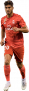 Marco Asensio football render