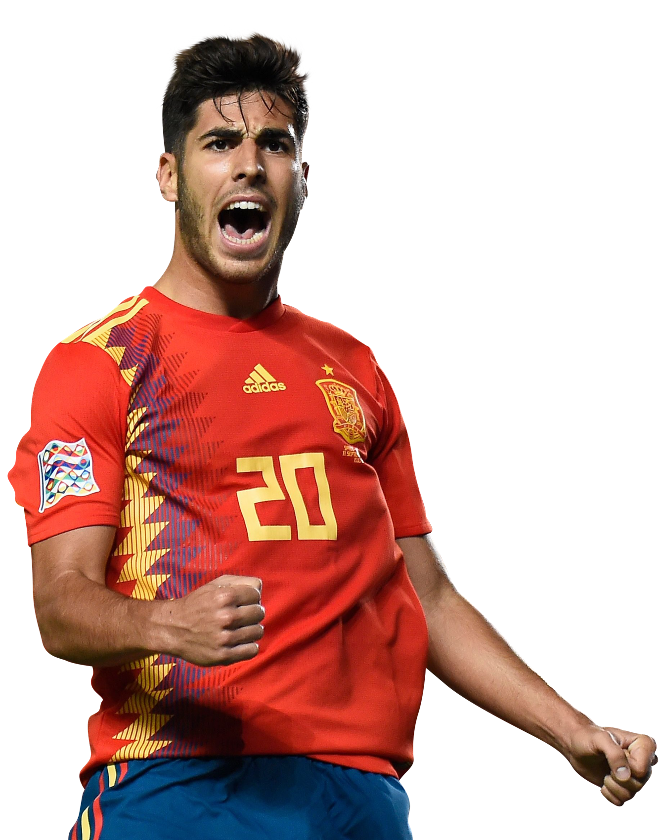 Marco asensio spain sales jersey