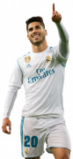 Marco Asensio football render